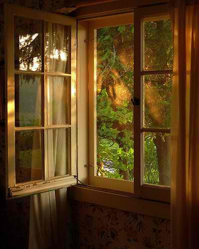 lindasinklings:  open window. via ( little-motel) 